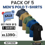Pack of 5 Polo T-Shirt