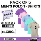 Pack of 5 Polo T-Shirt