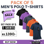 Pack of 5 Polo T-Shirt