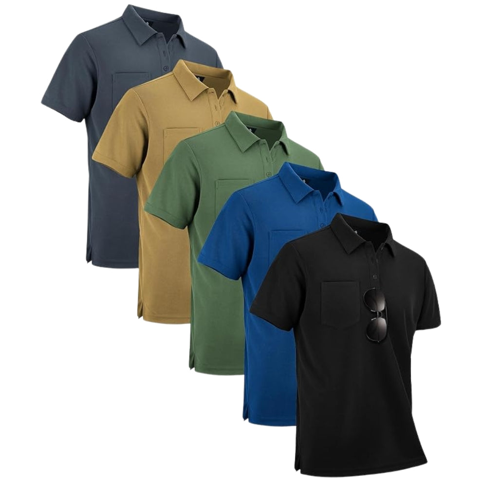 Pack of 5 Polo T-Shirt