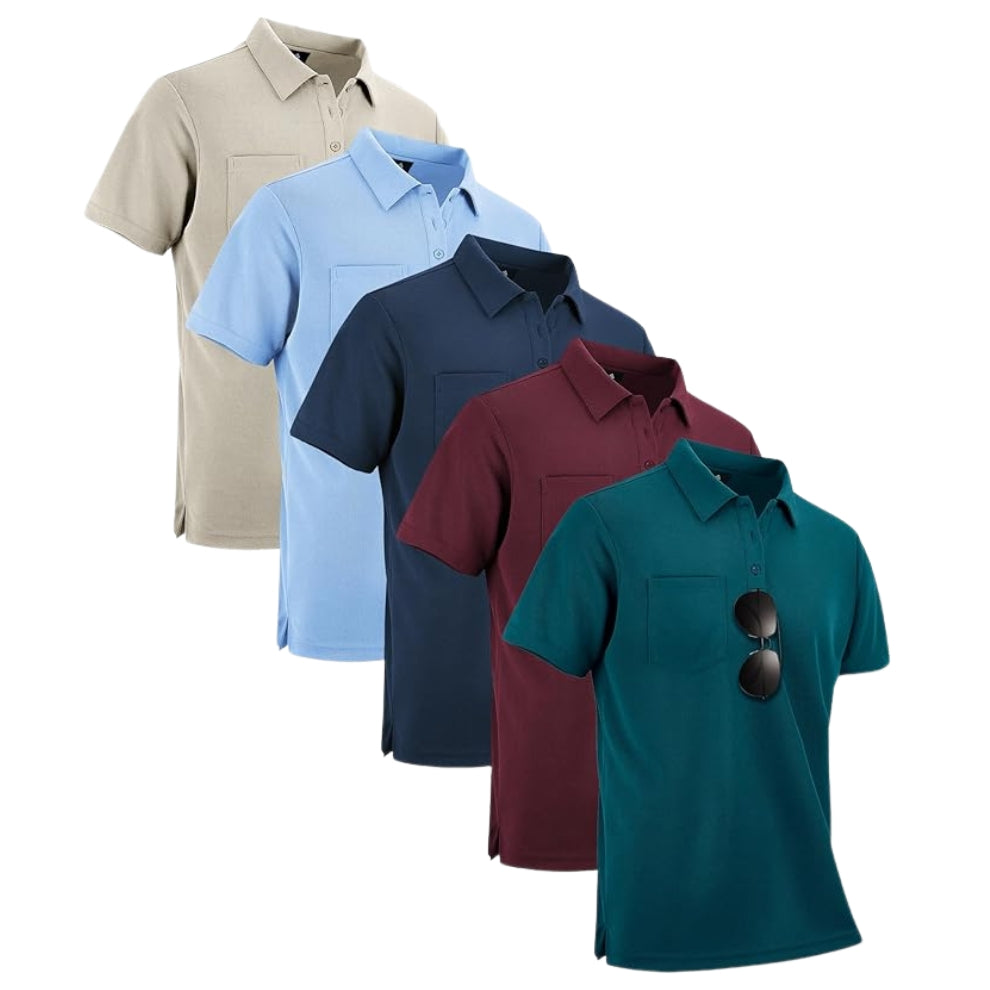 Pack of 5 Polo T-Shirt